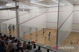162 atlet squash ambil bagian pada kejuaraan nasional di Kabupaten Bekasi