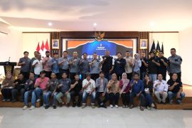 Coffee morning bersama media, Kanwil Kemenkum Babel dorong keterbukaan informasi - pelindungan hak cipta