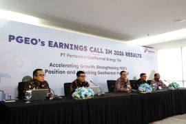 Produksi Listrik PGE Tumbuh 15 Persen, Dorong Kinerja Positif Kuartal I-2026