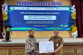 Kolaborasi perkuat kapasitas 176 Kader Posyandu untuk mendukung pencegahan stunting di Dumai