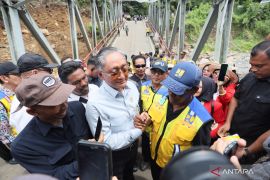 Menteri PU tugaskan PT PP perkuat struktur jembatan Enang-enang, Aceh