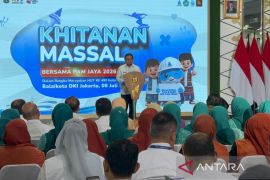 Pramono targetkan khitan massal PAM Jaya capai 5.000 anak tahun depan