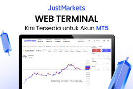 JustMarkets luncurkan platform transaksi berbasis web terminal