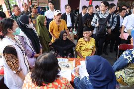 Delegasi kepolisian Jepang kunjungi Posyandu RW 02 Kemayoran