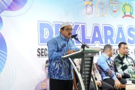 Wabup Banjar ajak calon pambakal junjung sportivitas pada deklarasi damai Pilkades