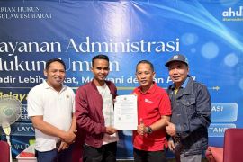 Pendaftaran layanan legalitas usaha di Expo UMKM Mamuju cukup tinggi