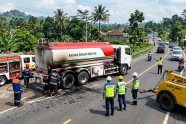 Pertamina Patra Niaga RJBB pastikan insiden mobil tangki di Cianjur, pasok BBM aman