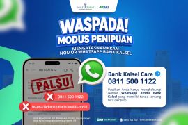 Bank Kalsel ingatkan nasabah waspada penipuan mengatasnamakan Bank Kalsel