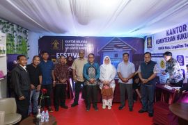 Kemenkum Sulbar perkuat perlindungan KI di Festival Rakyat Nusantara 2026