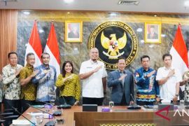 Bupati Inhu kunjungi Kementrian RI di Jakarta perkuat ketahanan pangan daerah