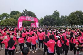 Ribuan peserta ramaikan Smartfren Run 5K di Kota Jambi