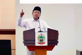 Rakor bersama kepala daerah se-Sulsel, Menteri Nusron tegaskan perlindungan lahan pertanian jadi prioritas pemerintah