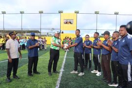 Polda Papua Tengah bina pesepak bola melalui turnamen mini soccer