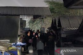 Polisi selidiki penyebab kebakaran area pembuangan sampah di Pasar Turen
