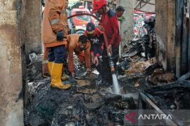 Pasar Agrobis Babat terbakar, kerugian ditaksir Rp1 miliar