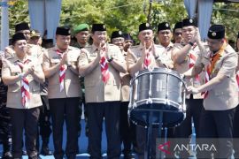Bupati PMA akui bangga terhadap kontingen pramuka Padang Lawas