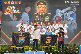 Polda Sulteng raih 3 medali emas pada Kejurnas Taekwondo Kapolri Cup