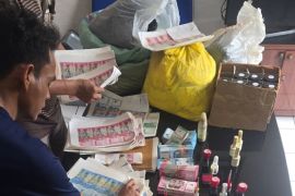 Polres Metro Tangerang Kota tangkap pembuat uang palsu