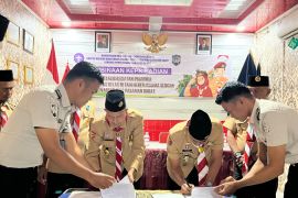 Pramuka Pasaman Barat-Lapas Talu kerja sama perkuat pembinaan warga binaan