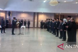 Pj Sekda Babel lantik sembilan Pejabat Eselon II Pemprov