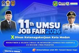 Pemkot Medan-UMSU libatkan 50 perusahaan pada Bursa Kerja 2026