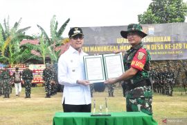 TMMD ke-129 Palembang: Prajurit Kodim 0418 bangun jalan dan rehab rumah