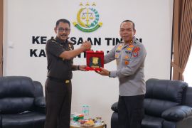 Kapolda Kaltara Kunjungan Silaturahmi ke Kejati Kaltara, Perkuat Sinergitas Antar APH