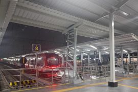 Hari ini, Stasiun Bogor siap digunakan untuk rangkaian 12 kereta