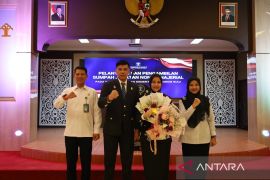 Kakanwil Kemenkum Riau pimpin pelantikan Analis Kekayaan Intelektual Madya di Kanwil Riau