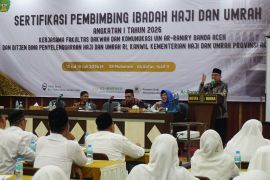 UIN Ar-Raniry sertifikasi 55 pembimbing ibadah haji dan umrah