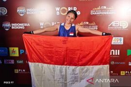 Anggie Chalik rebut emas untuk Indonesia di Asian Boxing U19 dan U23