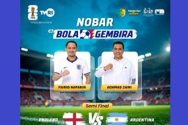 Pemkot Palangka Raya gelar nobar Semi Final Piala Dunia