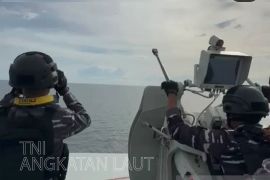 TNI AL dan AU bersinergi jaga wilayah perbatasan laut RI-Malaysia
