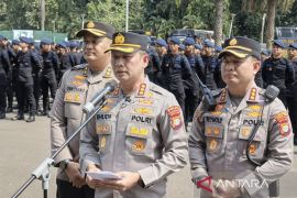 Polisi tekankan pelayanan humanis dalam aksi penyampaian pendapat
