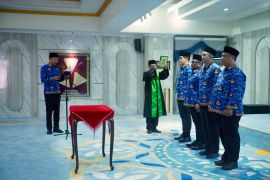 Bupati Banjar lantik empat pejabat JPT Pratama hasil manajemen talenta