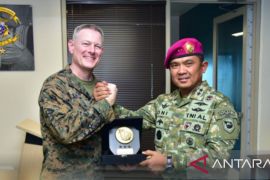 Korps Marinir TNI AL pererat hubungan dengan Marinir AS
