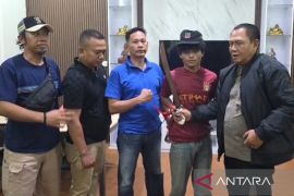 Polisi tangkap pelaku pengancaman bersajam di Bogor