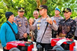 Polres Lombok Timur dukung ketahanan pangan