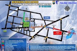 Polres Pacitan terapkan rekayasa lalu lintas untuk Festival Rontek