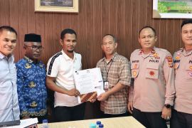 LMAN hibahkan empat kontainer untuk pulihkan akses warga Aceh Utara pascabencana