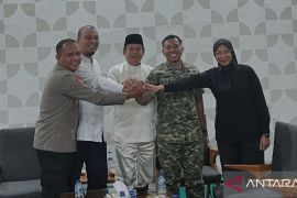 Forkopimda Inhu gelar coffee morning bahas Pilkades yang aman