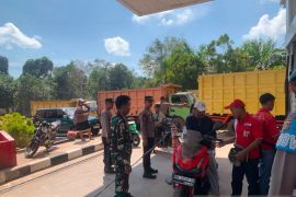 Polres Bangka Tengah tertibkan kendaraan tangki modifikasi di SPBU