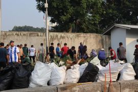 Program Bewasa angkut sekitar lima ton sampah dari sungai di Pasirluyu Kota Bandung