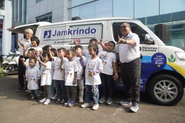 Jamkrindo luncurkan mobil PELITA untuk pendampingan anak di HUT ke-56
