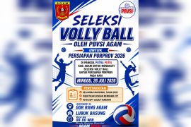 PBVSI Agam gelar seleksi atlet ikuti Porprov