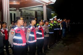 Polres Natuna cegah balap liar dengan patroli lampu biru