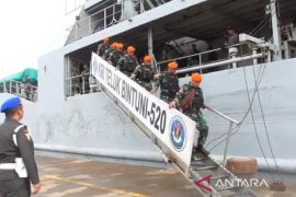Danlanud Soewondo sambut 450 prajurit Satgas RI-PNG bertugas di Papua