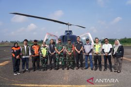 Danrem 042/Gapu sisir wilayah rawan karhutla dari udara