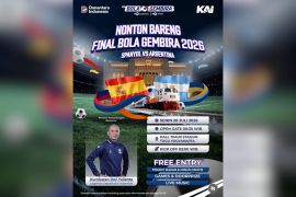 KAI Gelar Nobar Final Bola Gembira 2026 di Stasiun Yogyakarta dan Kereta Makan pada 14 Perjalanan