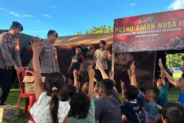 Polda Sulteng lakukan pemulihan trauma anak terdampak gempa di Buol